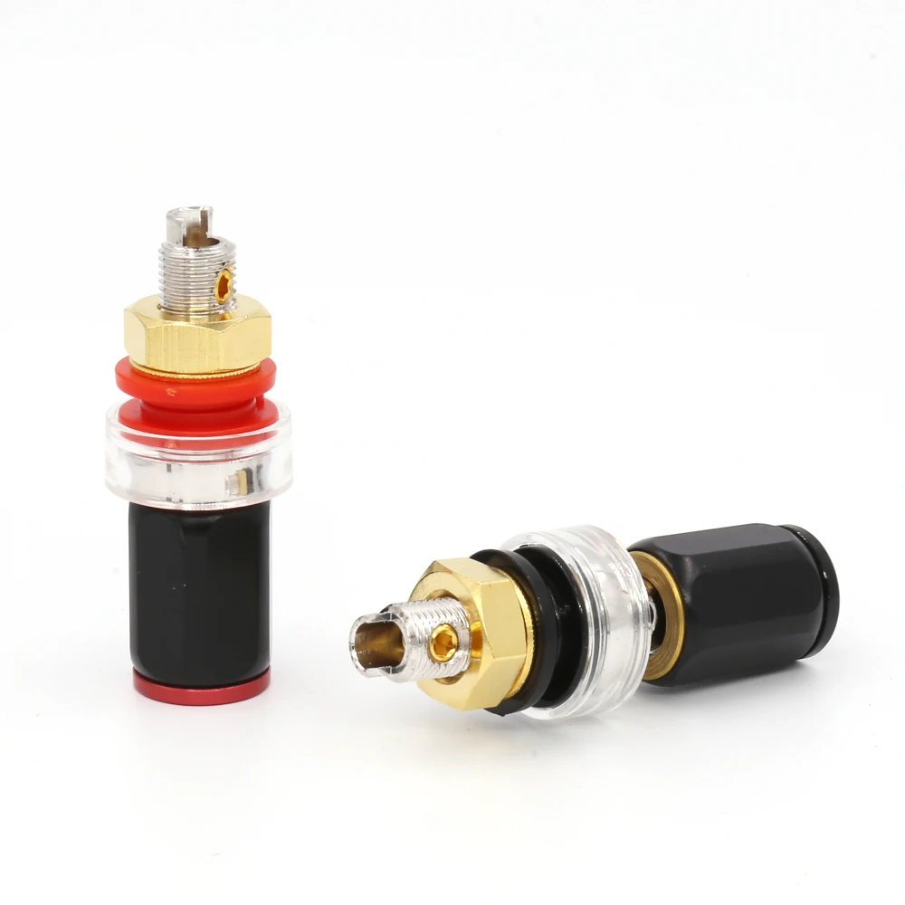 Родиевое покрытие высококлассный усилитель колонка Клеммная Клемма связывающая