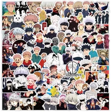 10/50/100PCS Anime Jujutsu Kaisen Stickers Laptop Guitar Luggage Fridge Phone Waterproof Graffiti Sticker Decal Kid Classic Toys