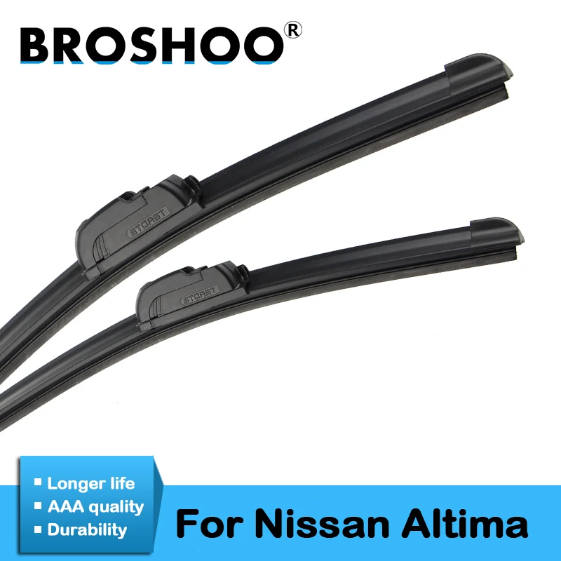 Стеклоочистители лобового стекла BROSHOO для Nissan Altima Fit Standard Hook Arm 2008 2009 2010 2011 2012 2013 2014