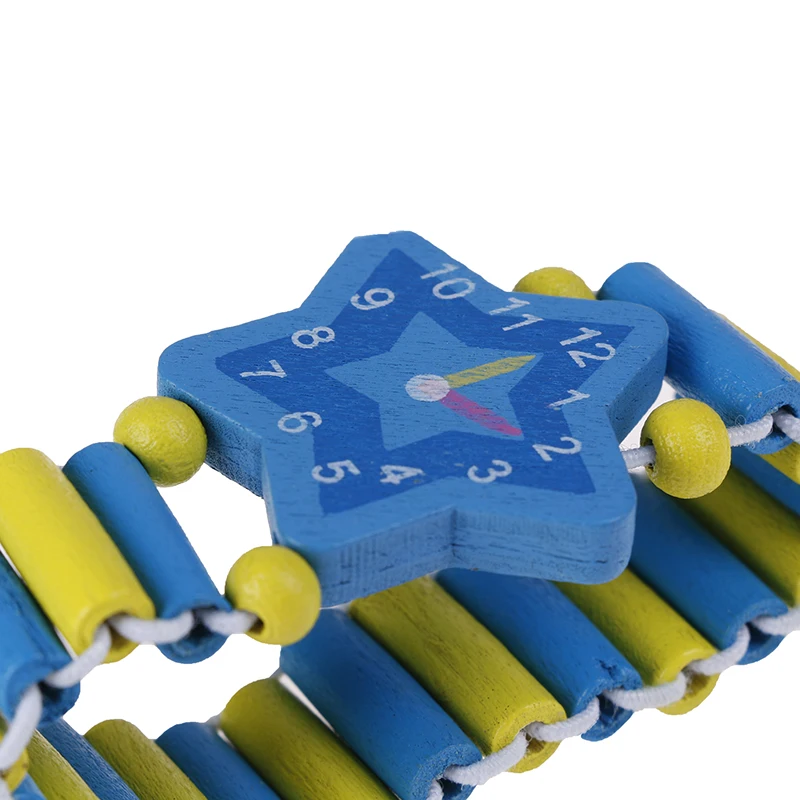 Детские Мультяшные деревянные ремесла наручные часы браслет игрушки дети