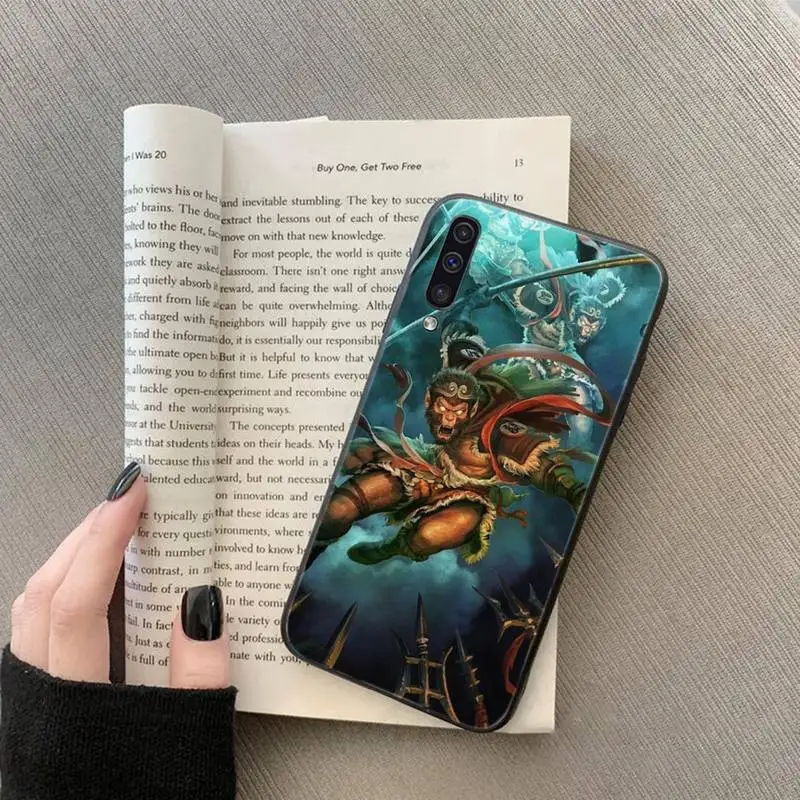 

Monkey King Sun Wukong Phone Case For Samsung galaxy S 7 8 9 10 20 edge A 6 10 20 30 50 51 70 note 10 plus