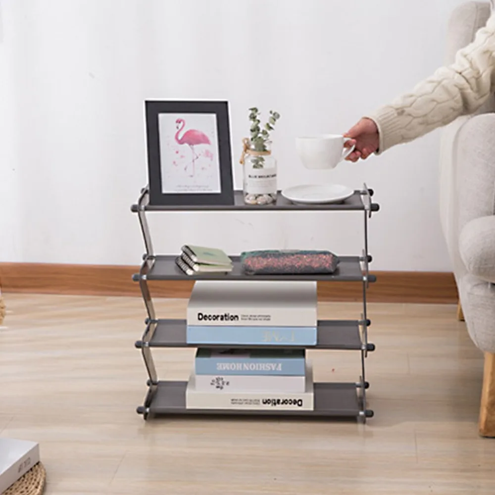 Hallway Space Saving Shoes Rack Over Multi-layer Stainless Steel Decorative Shelf Sundries Dorm Room Stand Organizer | Мебель