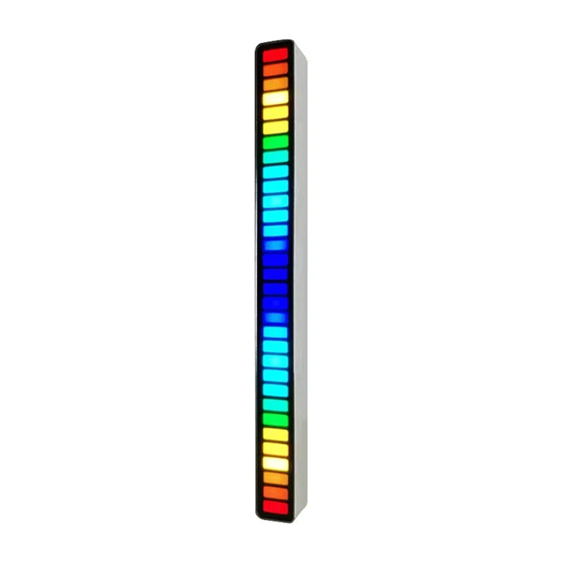 

LED Strip Light Sound Activated Light Pickup Rhythm Light Music Atmosphere Light RGB Colorful Tube Ambient