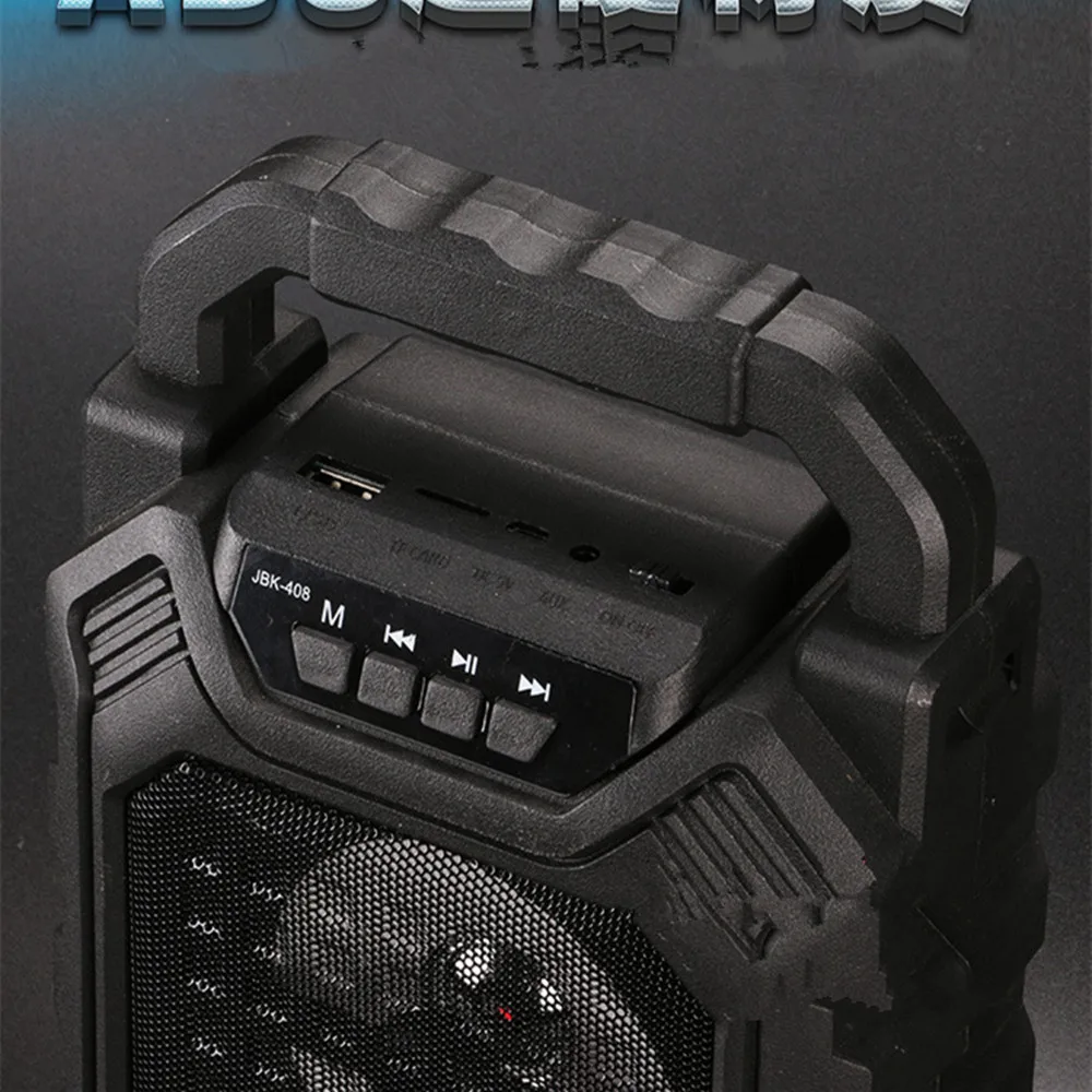 HYASIA Bluetooth динамик беспроводная звуковая система бас стерео с светодиодный