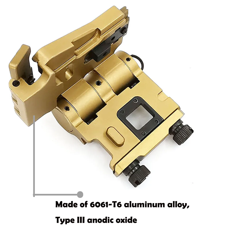 Tactical G33 Лупа флип крепления QD Флип-в-сторону для EOT G23 G33 w/5/" Riser подходит 20 мм Пикатинни