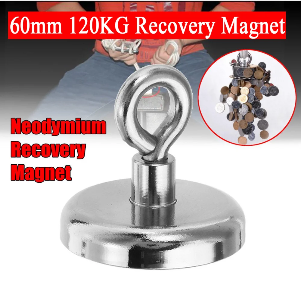 

Magnetic Hooks Super Strong Hook Holder Tool 120kg Suction Home Decor House Supplies