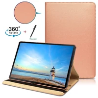 360 rotation bracket flip leather fundas tablet case for samsung galaxy tab s7 plus 12 4 t970t975 cover with auto wakesleep