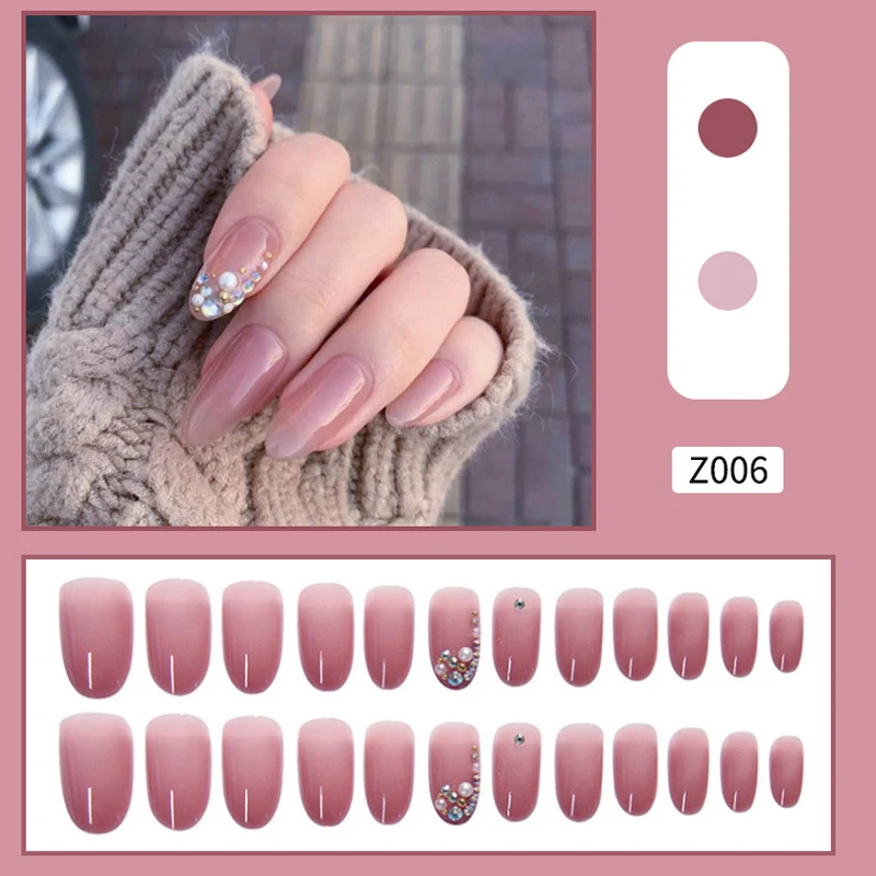 

Full Cover Nail Art Patch Nail Patch Manicure Stickers Nail Accessories For Woman
