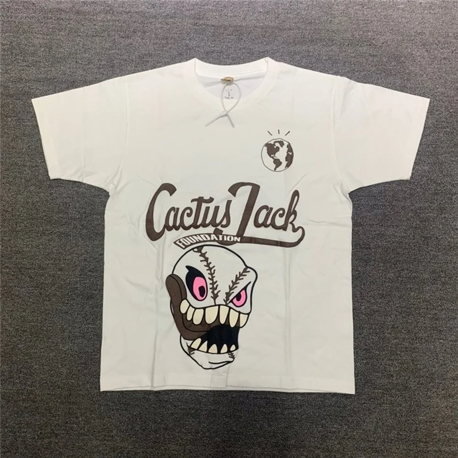 

Travis Scott Cactus Jack T-Shirt Men Women T Shirt Jackboys Top Tees men clothing harajuku oversized t shirt oversized t shirt