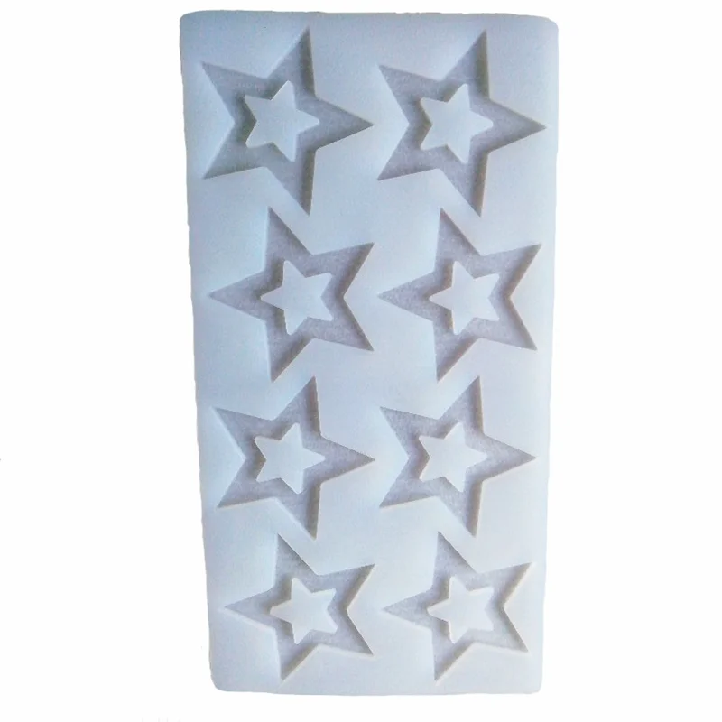 Силиконовая форма в форме звезды для самостоятельной сборки шоколада