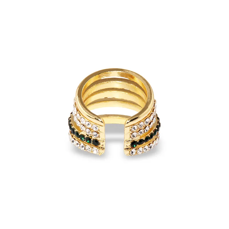 Женские жемчужные серьги-клипсы C-образной формы стразы в богемном стиле