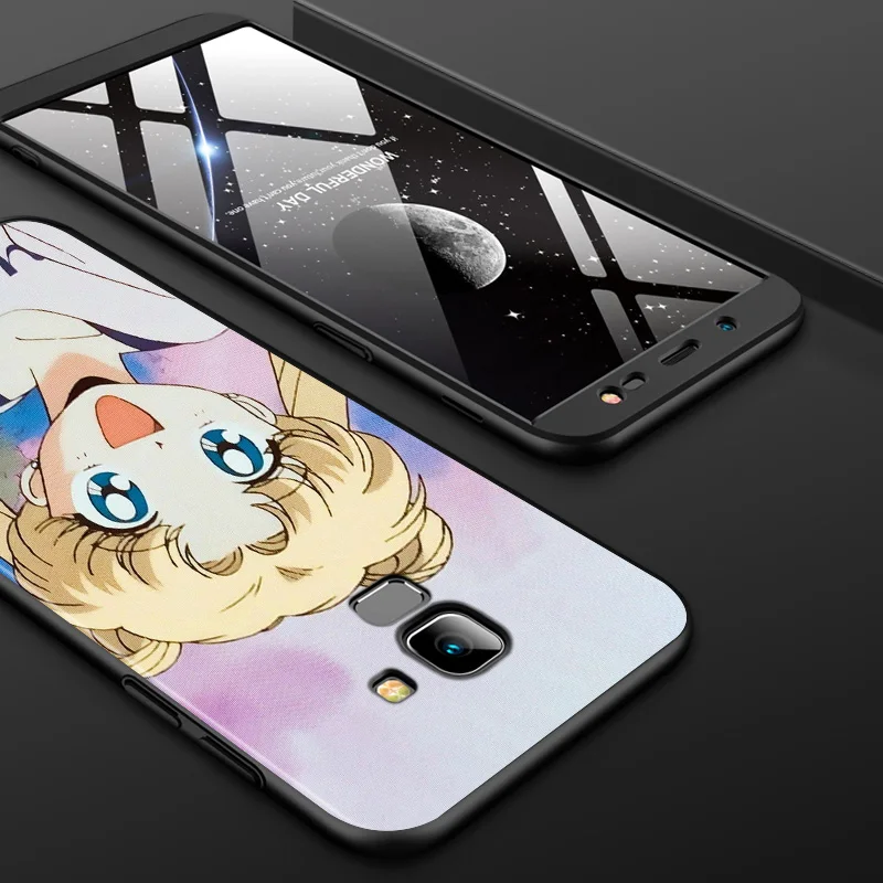 

Anime Sailor Moon For Samsung Galaxy J2 J3 J4 Core J5 J6 J7 J8 Prime Duo Plus 2018 2017 2016 Black Phone Case