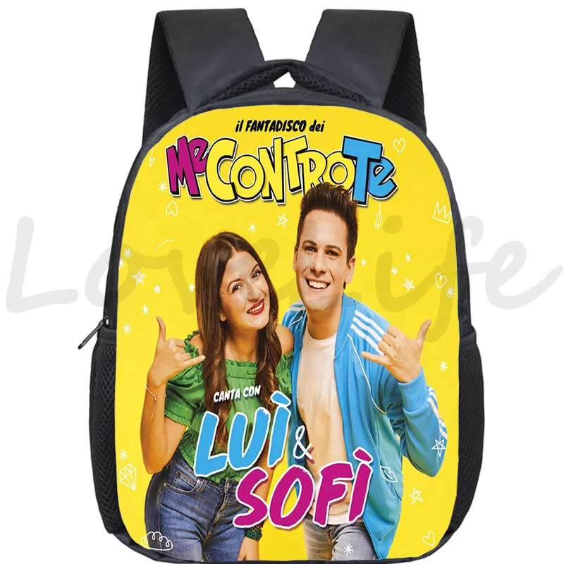 

Kids Me Contro Te Backpack 12 Inch Kindergarten Bag Italy Style Boys Girls School Bags Preschool Rucksack Zipper Bookbag Mochila