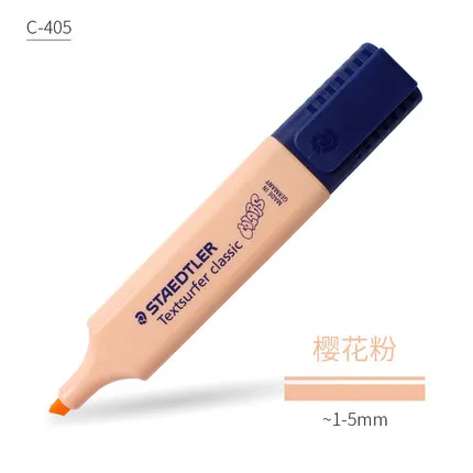 Cherry powder 1 шт. Staedtler sharpie цветной хайлайтер 364 Детские макароны студентов с офисными бликами текст маркер для выделения ручка - Цвет: Cherry powder
