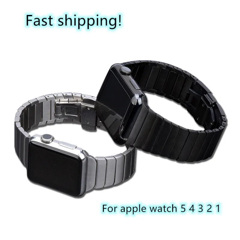 

Ремешок для Apple Watch Series 6 5/4/3/2/1, спортивный браслет для Apple Watch iwatch Band, металлическая петля, 42 мм 38 мм 44 мм