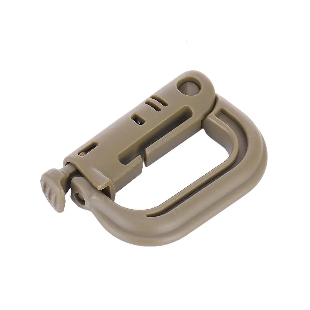 Защелка D-Ring зажим безопасности Пряжка Скоба карабин Альпинизм Карабин брелок