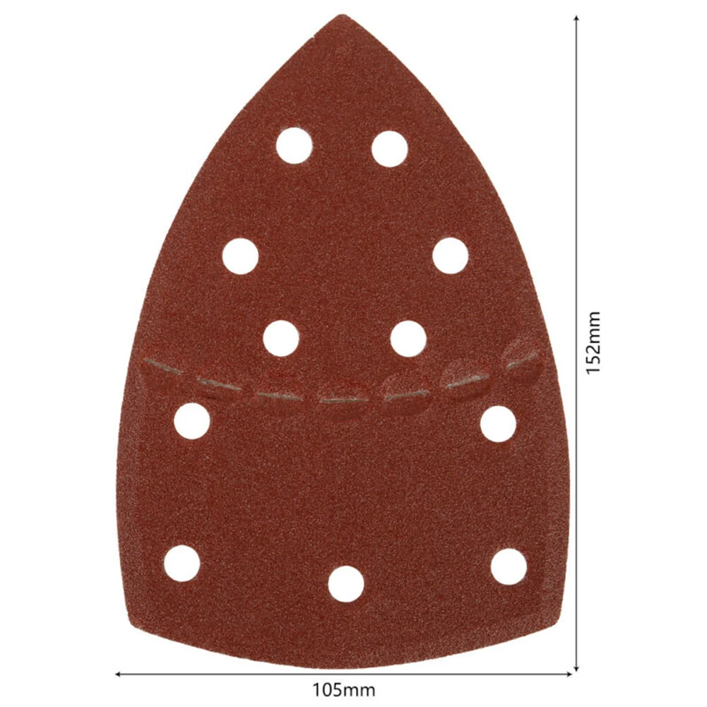 

60pcs Mouse Sanding Sheets For Bosch PSM 100A Detail Palm Sander Mixed Grit