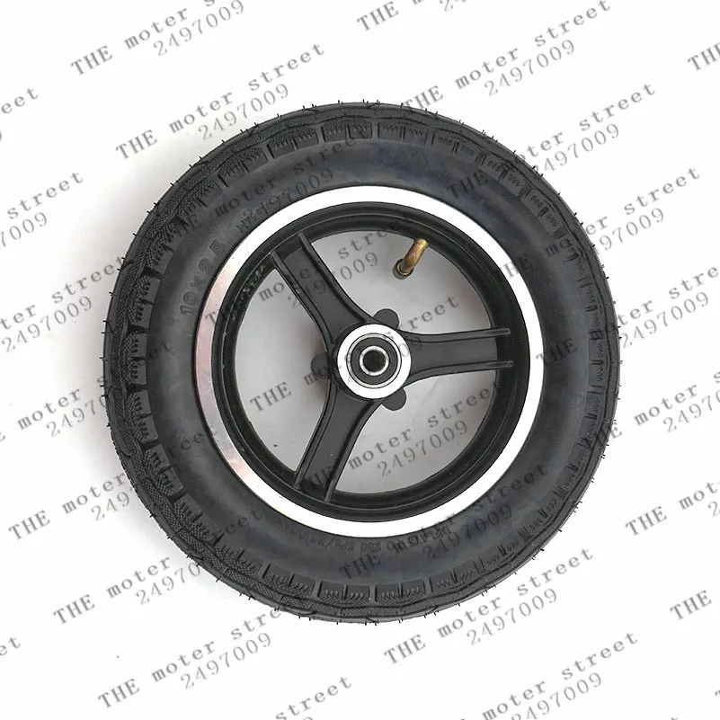 

Three types 10x2.50 High quality tire and aluminum alloy wheel hub for electric scooter balancing car