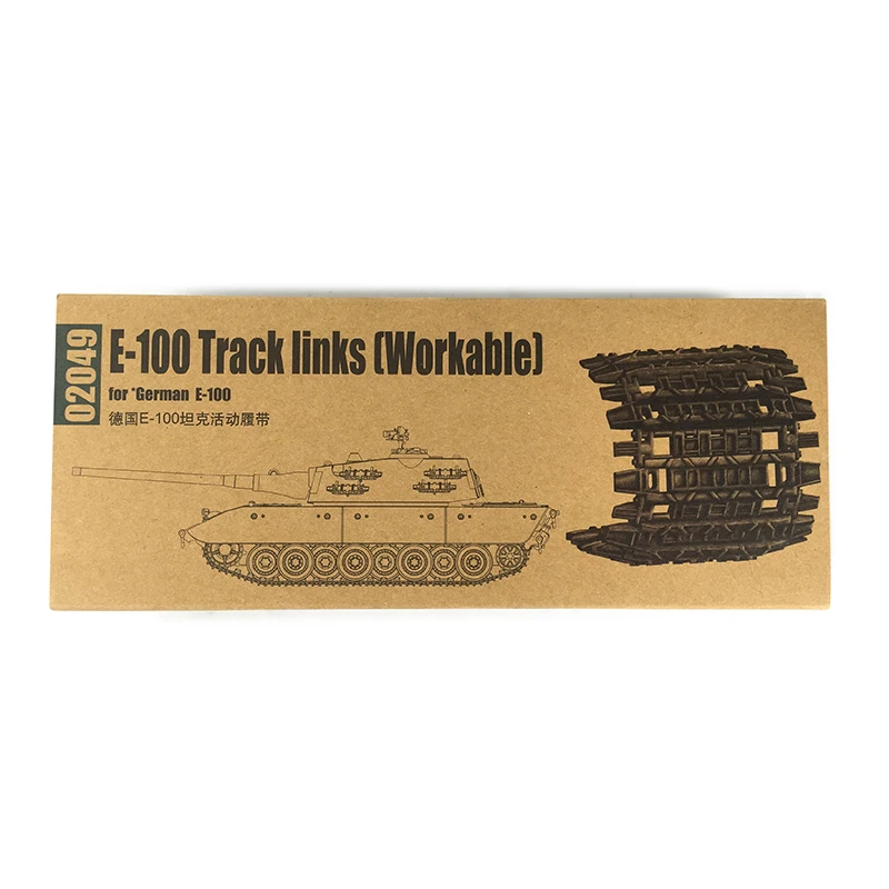 

Trumpeter 02049 1/35 Track Link for German E-100 Tank Model Accessories Kit TH05472-SMT6