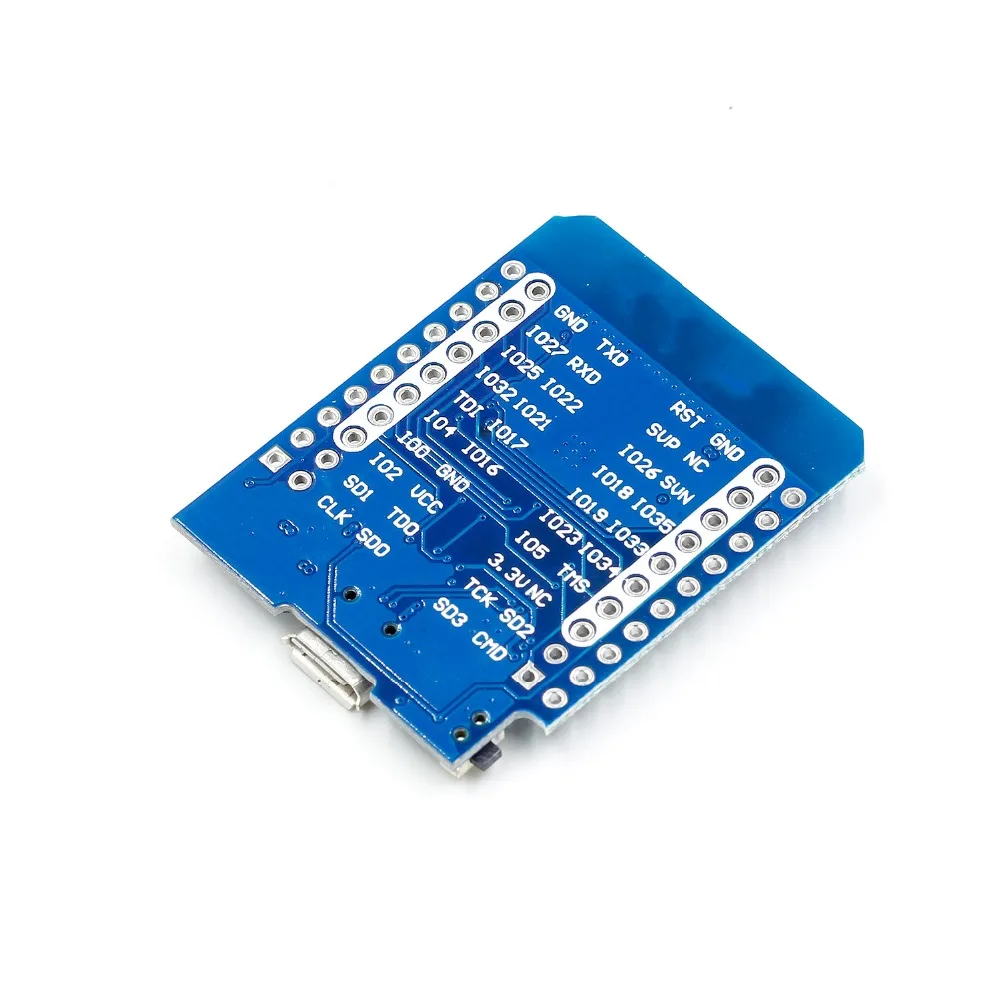 1   Wemos MINI D1 ESP32 WiFi + Bluetooth  Wemos D1 Mini Esp8266