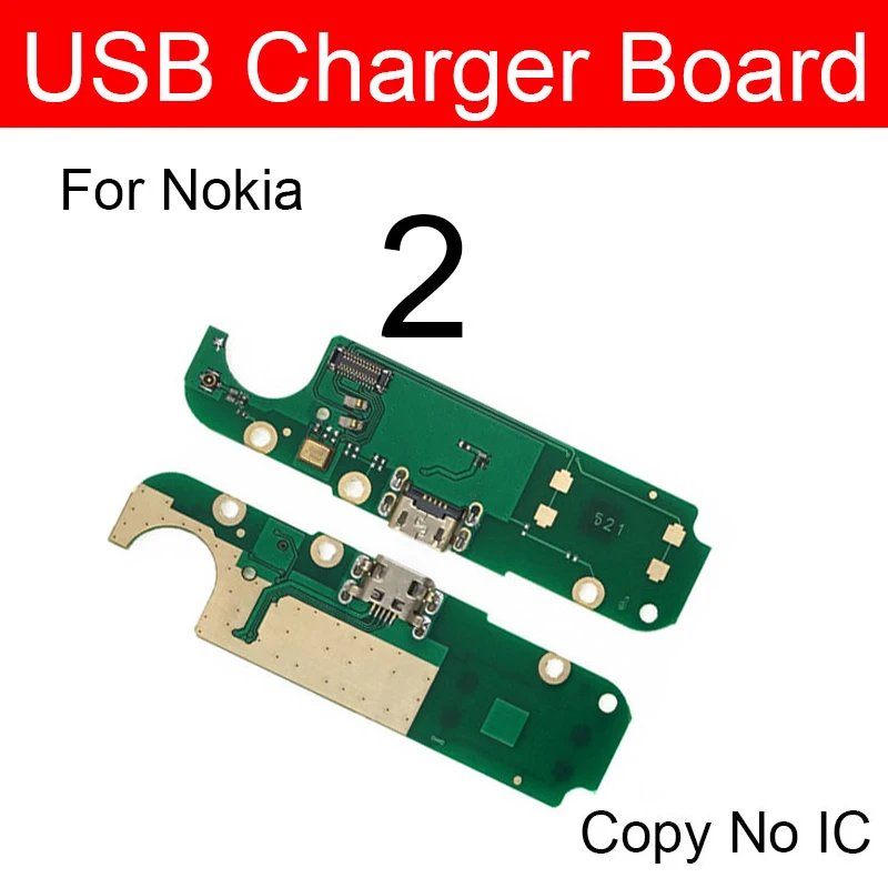 Плата подключения микрофона USB Jack для Nokia 2 TA1029 TA1035 зарядный порт док станции
