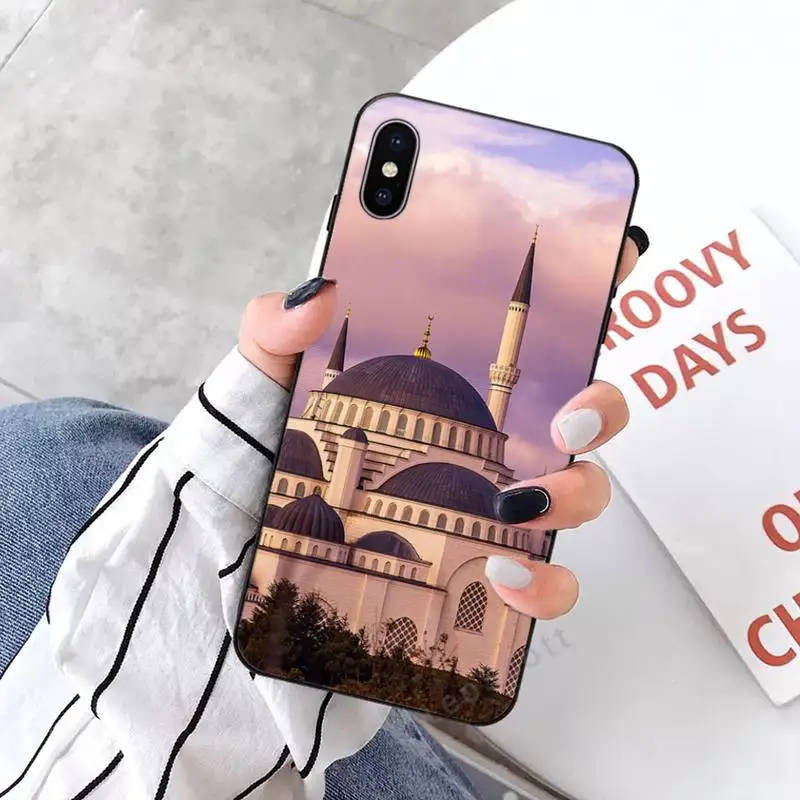 

Muslim Mosque Phone Case for iPhone 11 12 mini pro XS MAX 8 7 6 6S Plus X 5S SE 2020 XR
