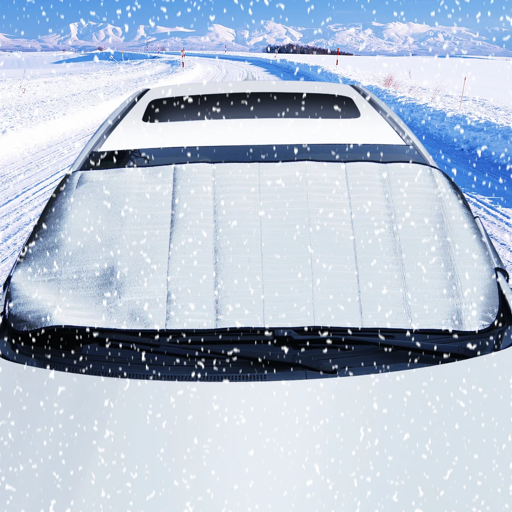 Автомобильный защитный козырек от снега и льда солнцезащитный для Fiat 500 Opel Insignia