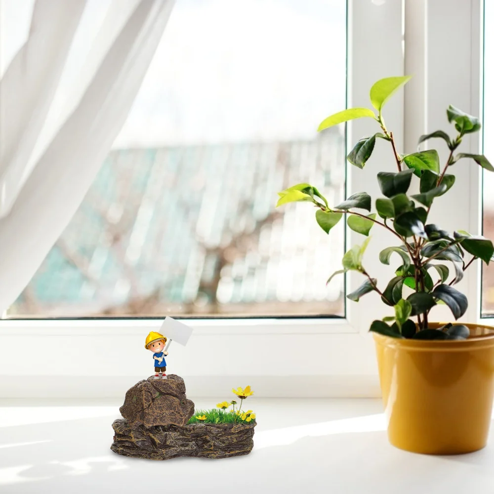 

4pcs Micro Landscape Simulation Stones Ornaments Miniature Garden Adornments