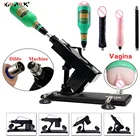 2021 мощная автоматическая секс-машина, женская мастурбация, насосное оружие с фаллоимитаторами, аксессуары для взрослых, игры интимные игрушки для женщин