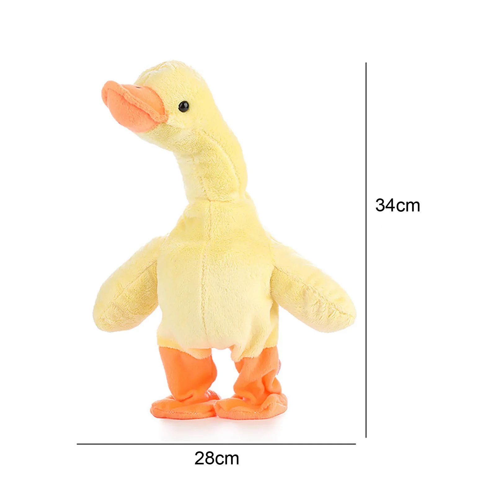 New Creative Electric The Talking Singing And Walking Ducks Funny Toy For Adults &amp Children Stress Relief Plush Toys#g30 | Игрушки и