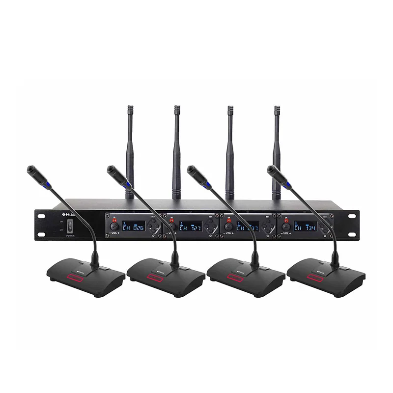 

professional wireless microphone set conference meeting system with