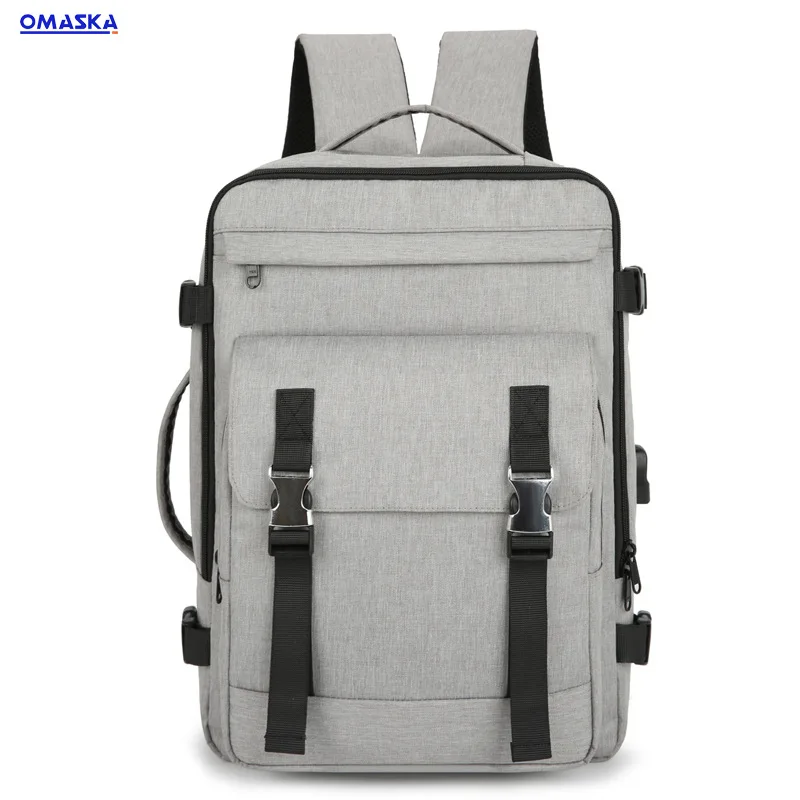 

New USB charging backpack men's boutique business outside travel computer bag canvas backpack men