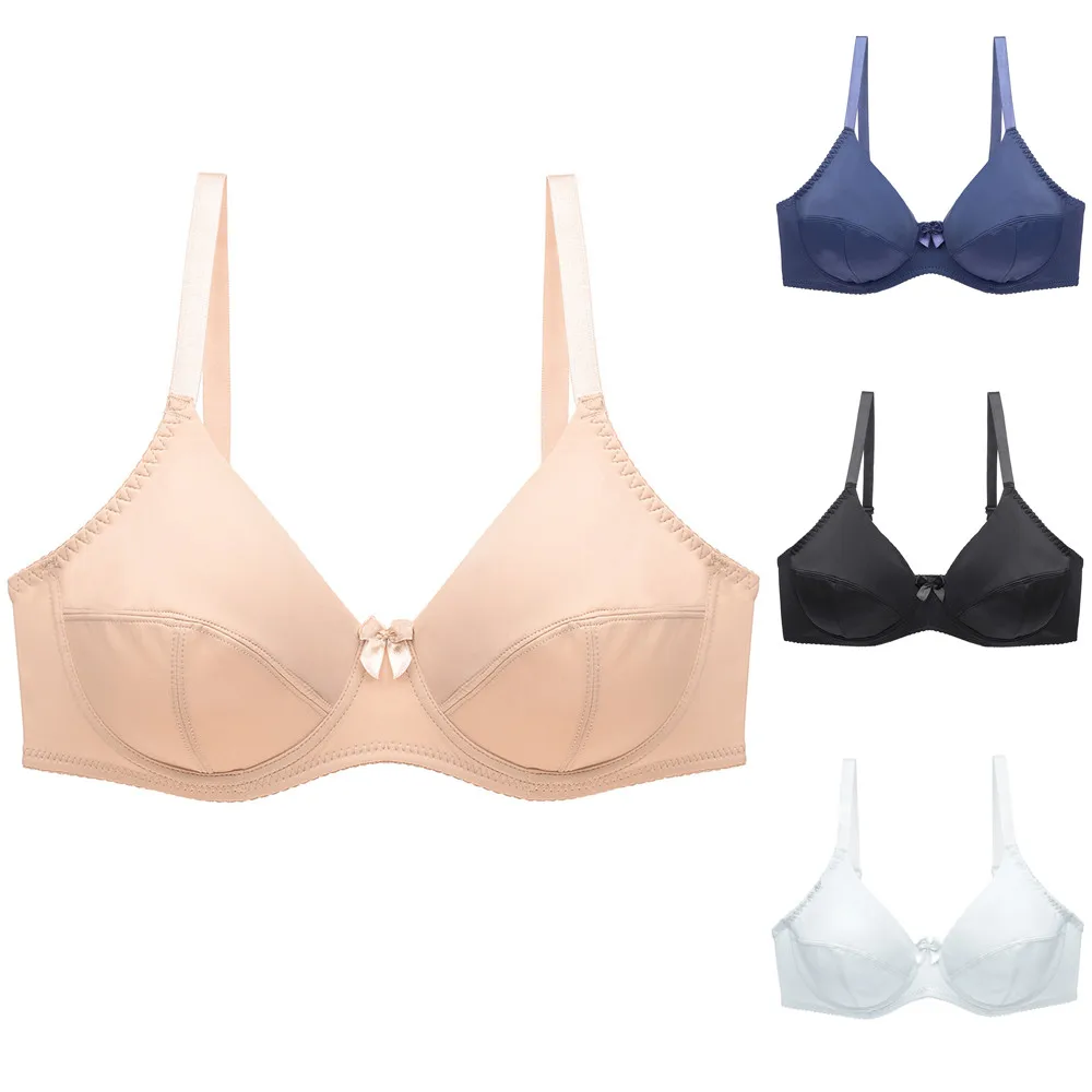 Ультратонкий сексуальный бюстгальтер большого размера белье пуш ап на косточках