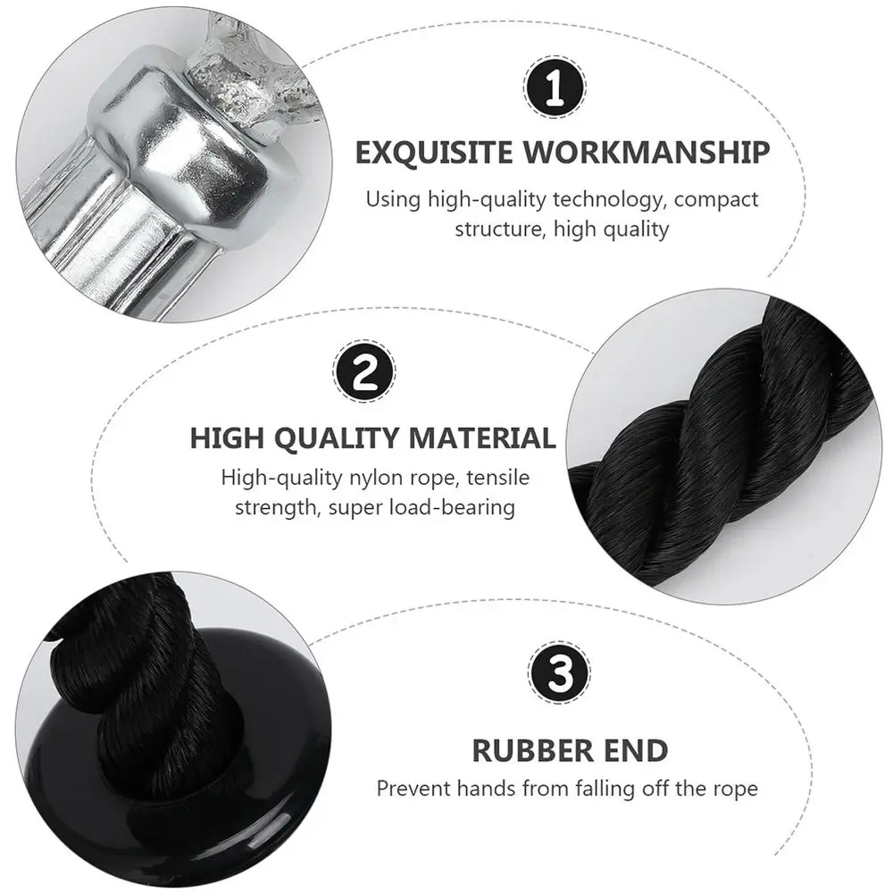 

2 Pcs Triceps Rope Single Grip Down Bicep Rope Exercises Attachment Device