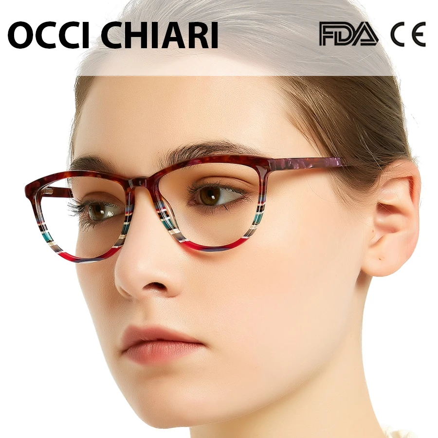 OCCI CHIARI, итальянский дизайн, очки, Женская оправа, очки, оправа, очки, Oculos, люнетты очки, Дэми, цвет, подарок, W-CORSO