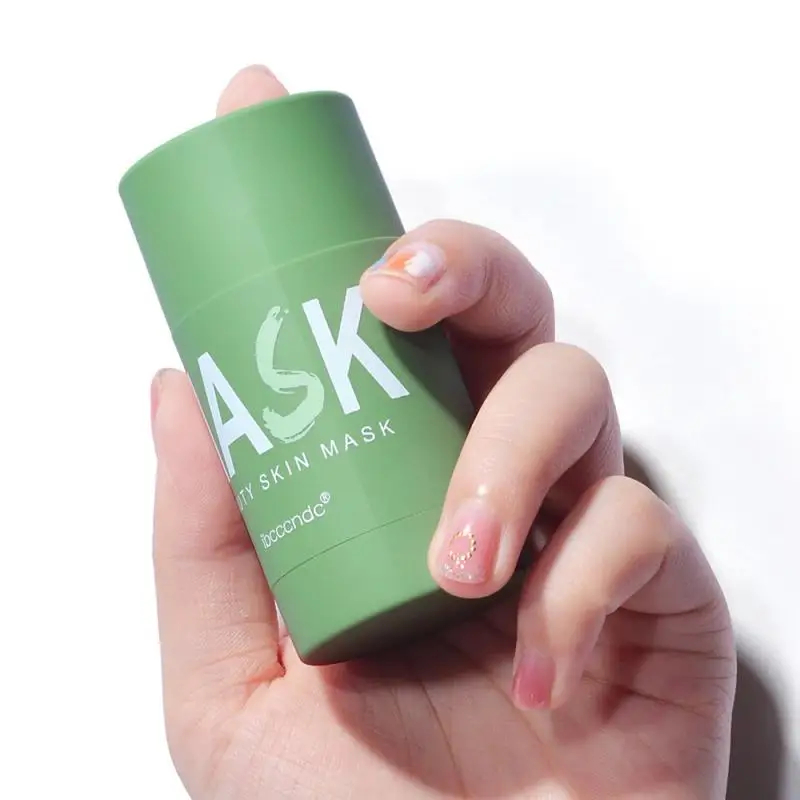 

Green tea mask, 40g, moisturizing mask with oil control, hyaluronic acid, whitening, pore cleansing, facial skin mask