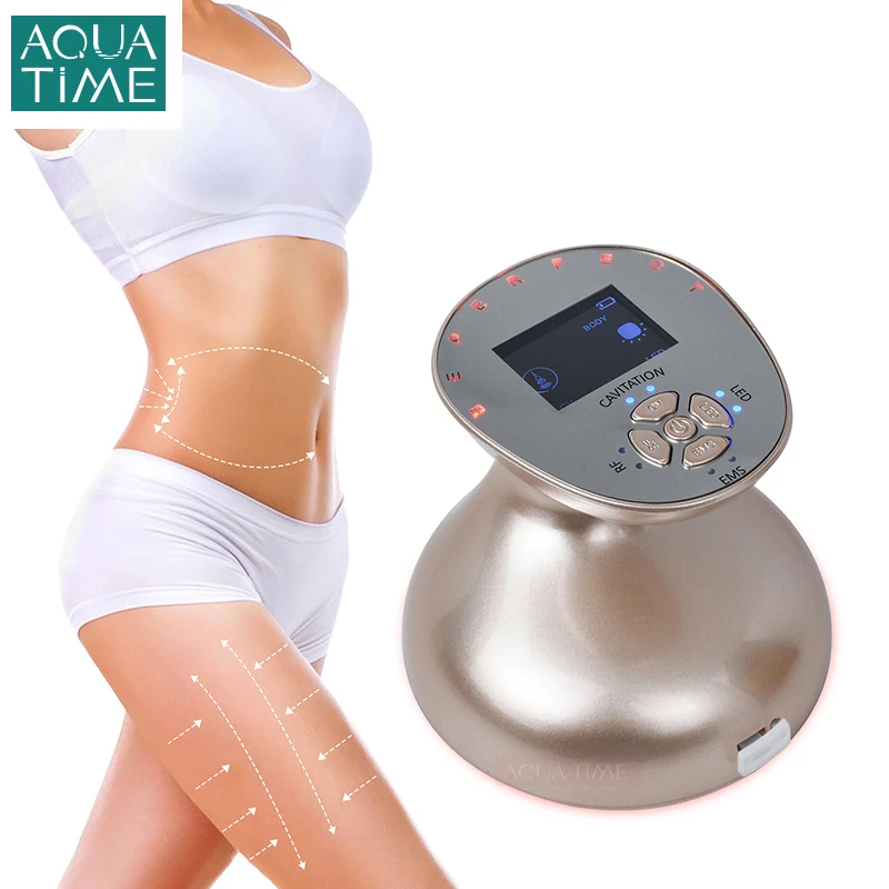 

4D RF Ultrasound Body Slimming Machine Fat Burner Nano Cavitation EMS Firming Device LED Photon Rejuvenation Face Lift Massager