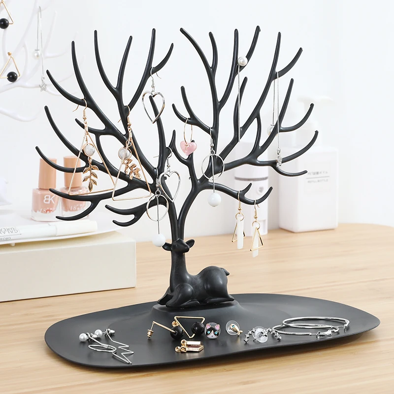 Женские свадебные украшения коробка для хранения сережек колец картин