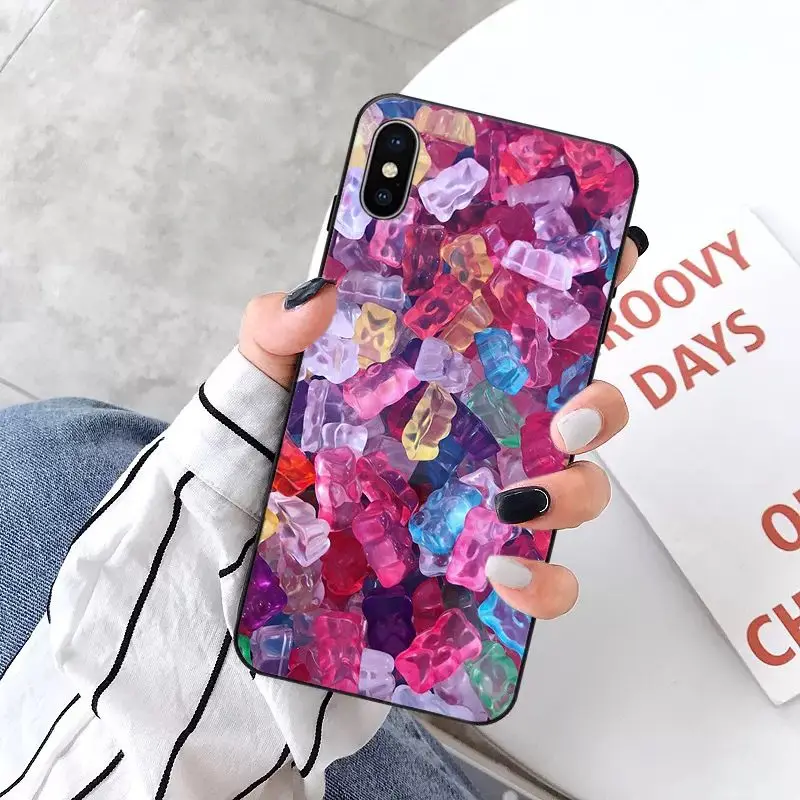 Чехол для телефона милый карамельный Роскошный Уникальный Дизайн чехол iPhone 11 pro XS