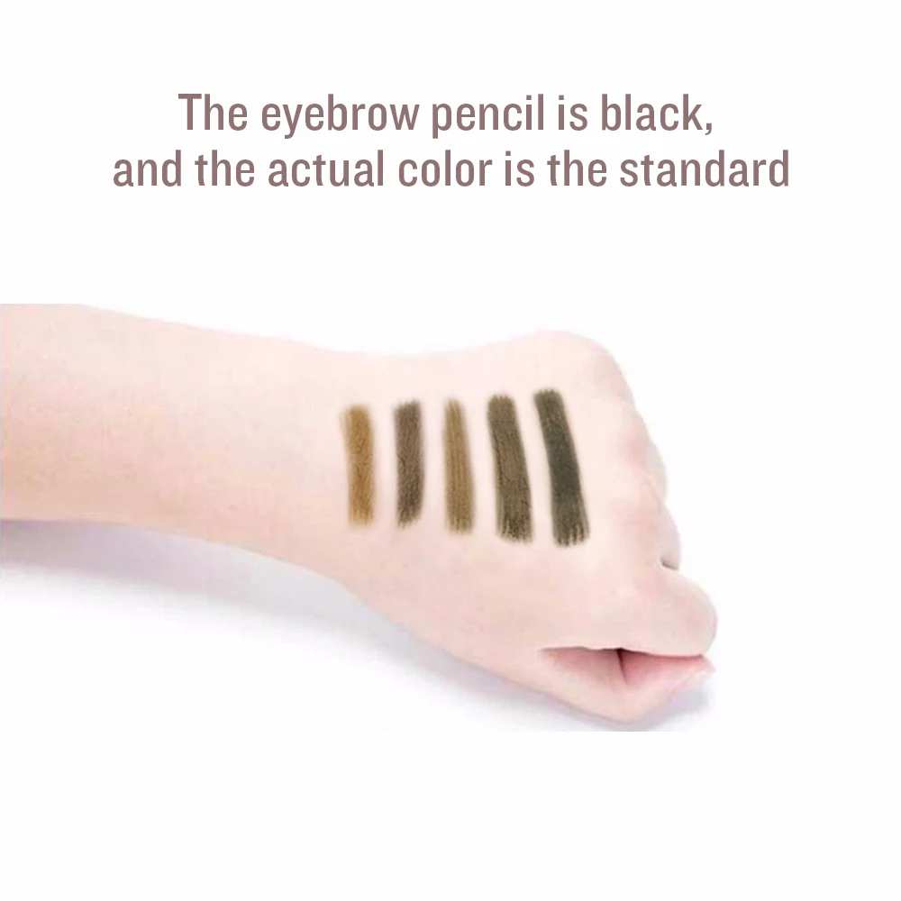Microblading Eyebrow Pen Waterproof Fork Tip Eyebrow Tattoo Pencil Long Lasting Professional Fine Sketch Liquid Eye Brow Pencil
