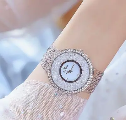 

2021 student sports watch new concept creative steel mesh belt ladies watch bracelet watch full diamond ladies watch quartz watc