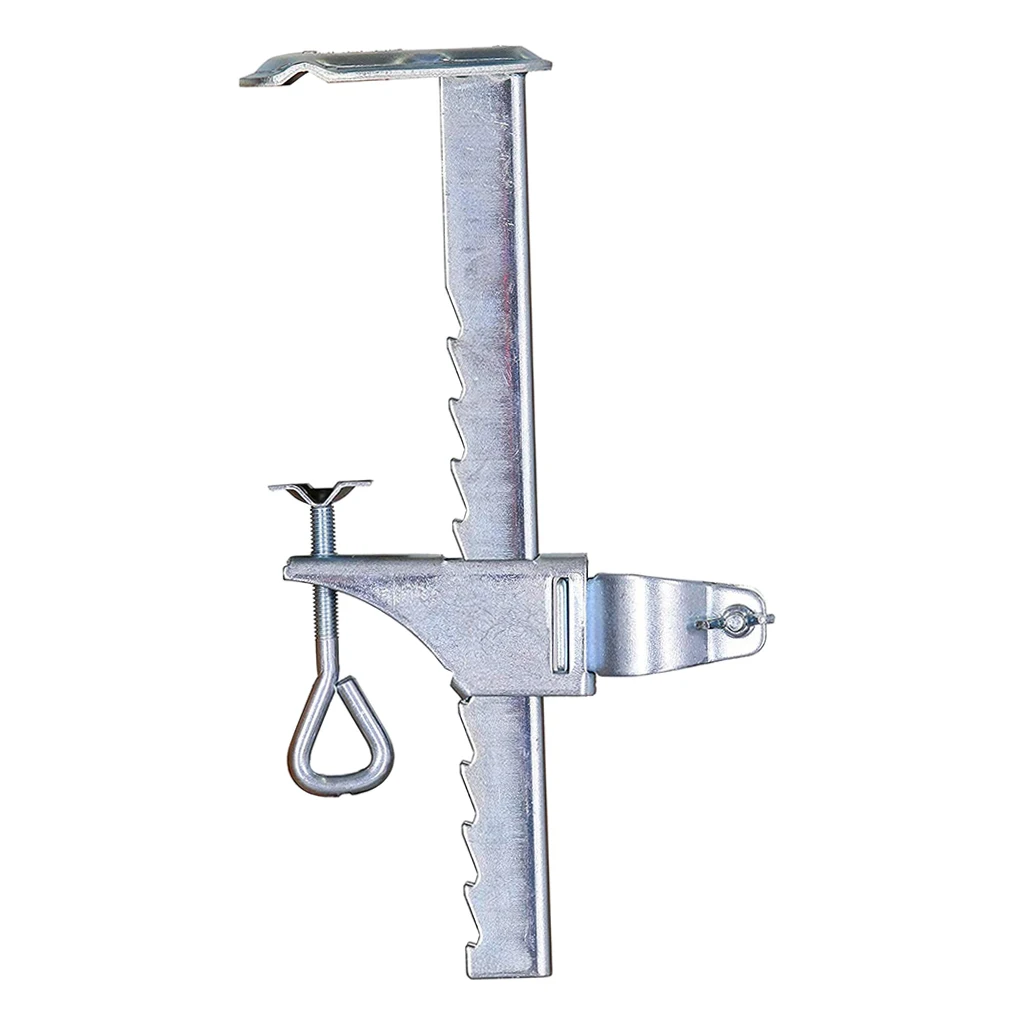 

Silver Umbrella Mount Clamp Aluminum Alloy for Balcony Quick Installed
