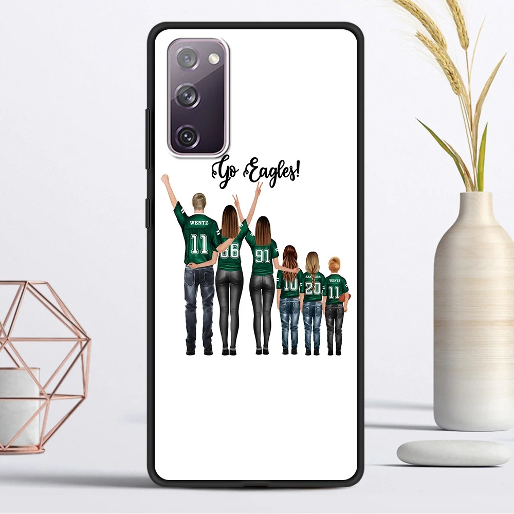

Baby Mother Girl Family Soft TPU Case for Samsung Galaxy S21 S20 Ultra S20 FE S10 Lite S10E S9 S8 Plus 5G Luxury Phone Coque