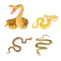 small animal snake model figurines pythons toys collector party bag filler