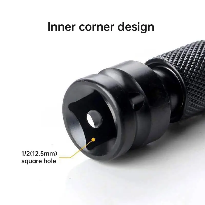 2 шт. Телескопический шестигранный торцевой преобразователь от 1/2 до 1/4