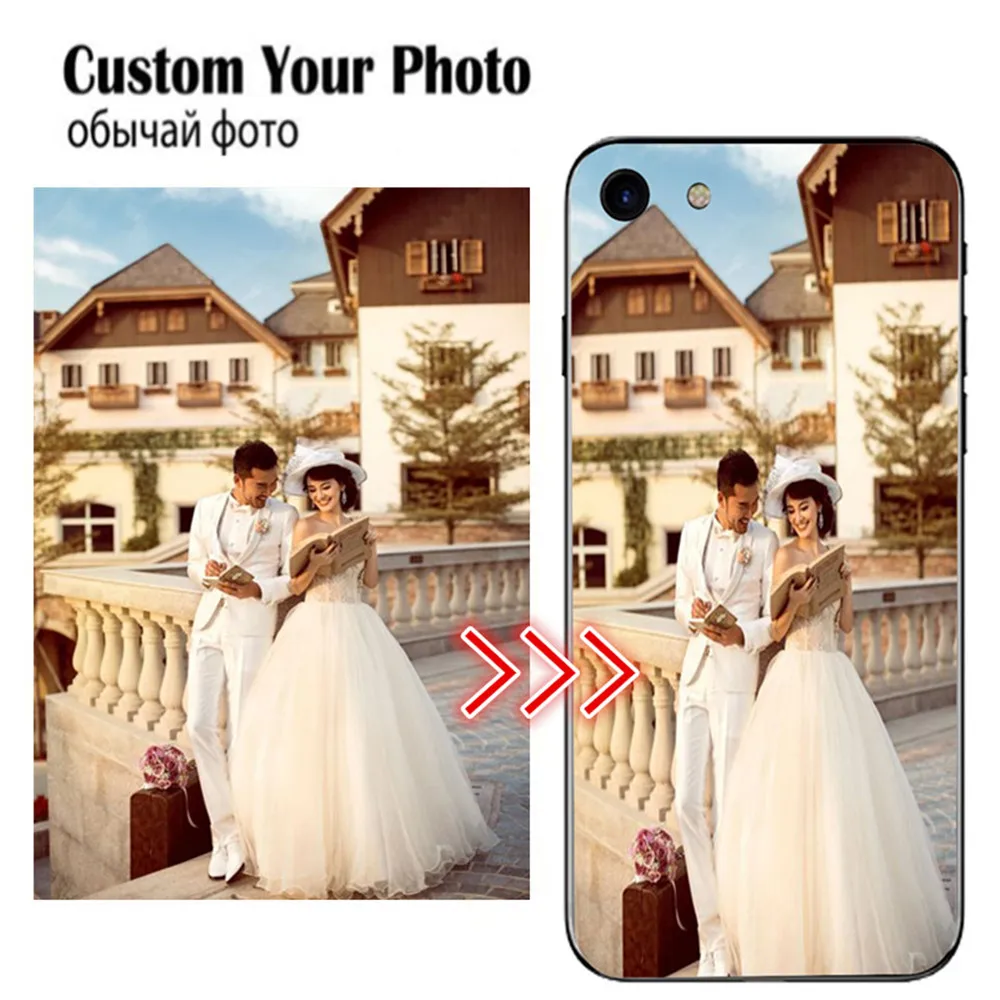Custom Personalized Phone Case For Samsung Galaxy S10 S9 S8 Note 9 8 A20 A70 A50 A40 A30 A6 M20 Cover Customized Picture Photo | Мобильные