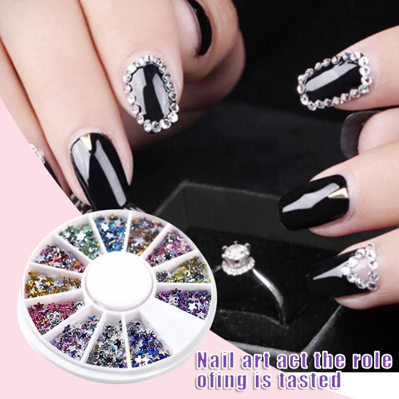 

Mixed Color Nail Art Decorations Rhinestones Small Irregular Beads 3D Nail Art Decoration In False Nails DIY Decorations
