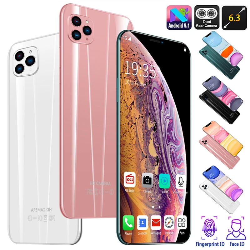 2020 X20 смартфон 6 3 дюймов + 128 большой объем памяти 10 Core Android Ультра тонкий