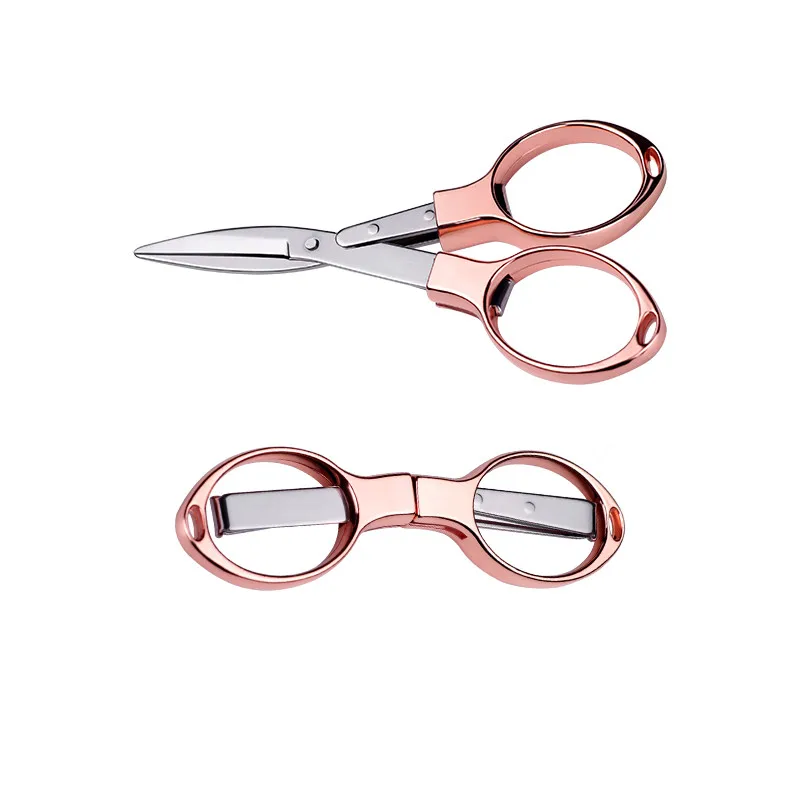 

Foldable Fishing Scissors Stainless Steel Scissor for Fishing Portable Cut Line Braid Lure Cutter Tools Thread Embroidery Sewing