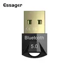 Адаптер Essager USB Bluetooth 5,0 для ПК, беспроводной мыши, клавиатуры PS4 Aux аудио Bluetooth приемник, передача